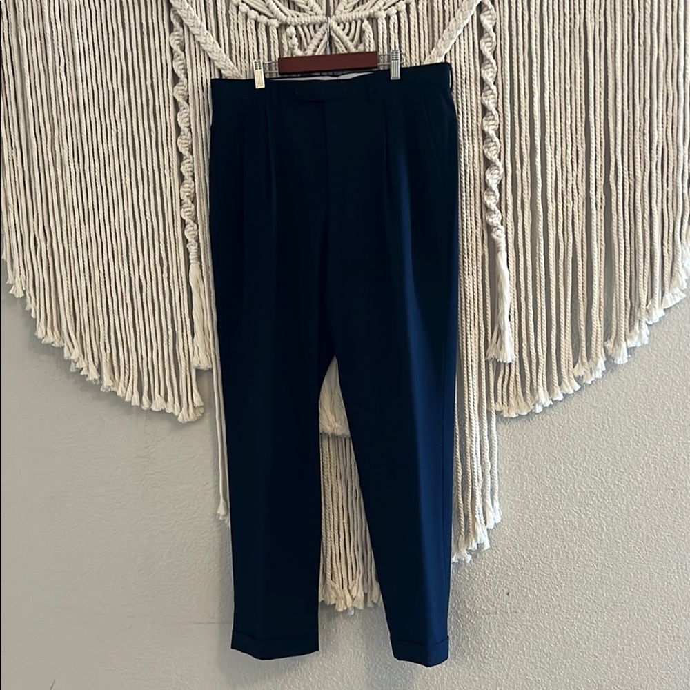 Ralph Lauren Men's Navy Pants SZ 34 X 32 NWOT